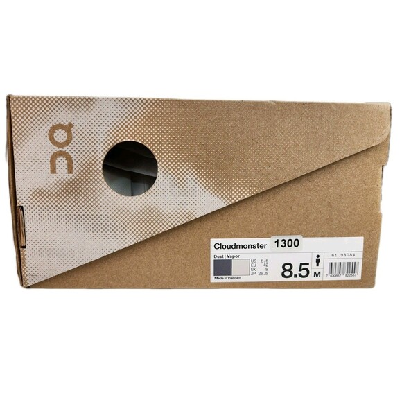 On Cloud Cloudmonster Dust Vapor Men’s Size 8.5 *NEW* - Picture 15 of 15